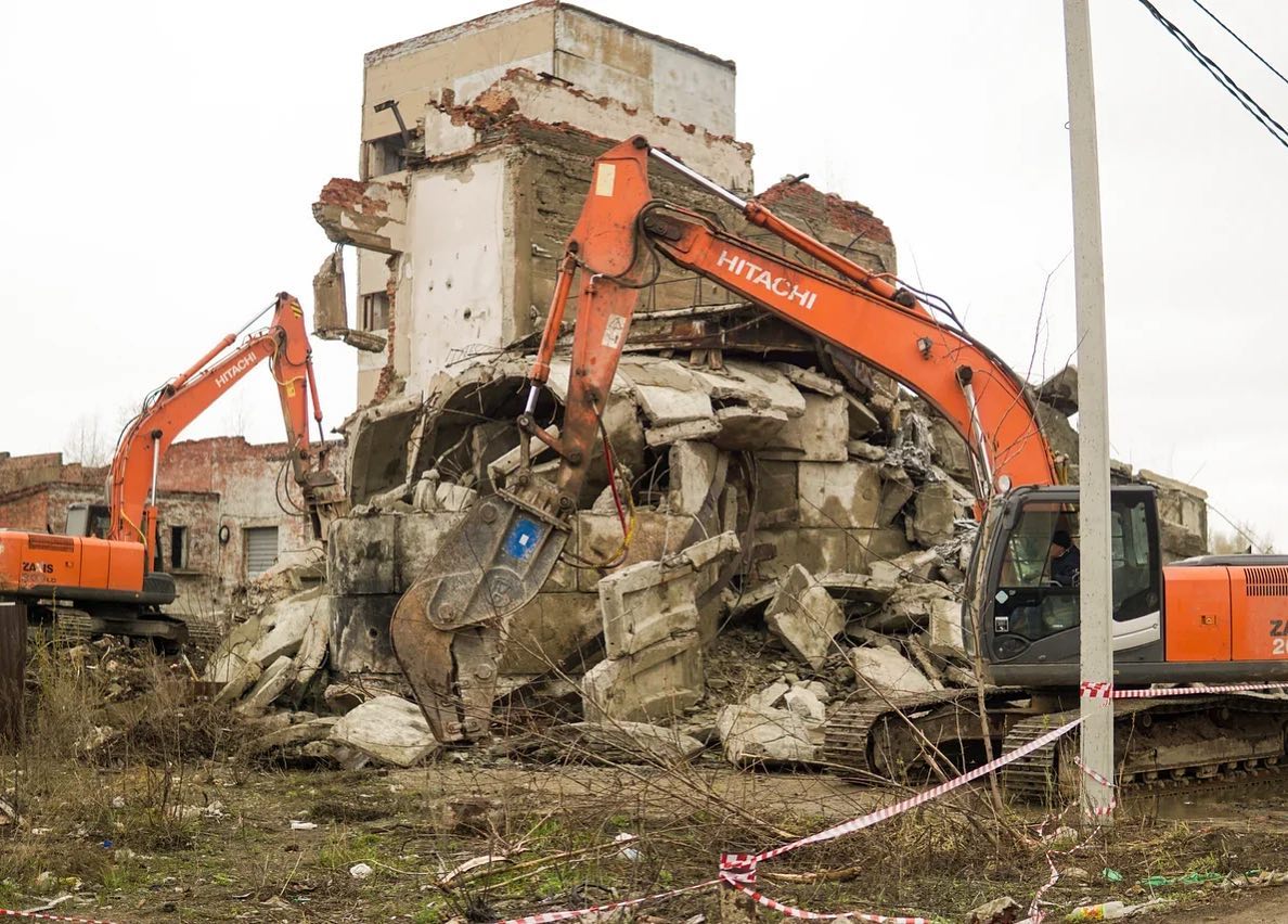 Демонтаж промышленного объекта
