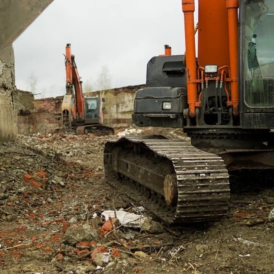 Техника на площадке